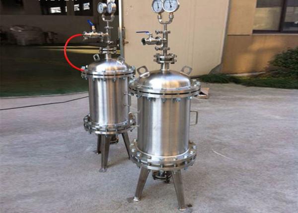Quality Single / Multi Cartridge Lining Fluoride Filter For Water Filtration for sale