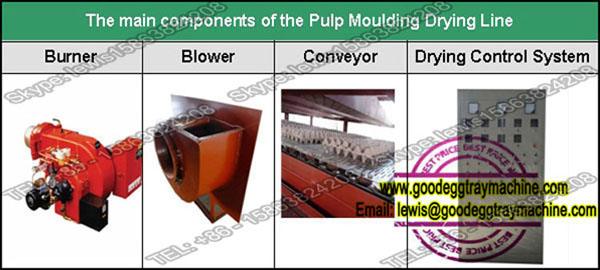 Egg Tray Drying Line