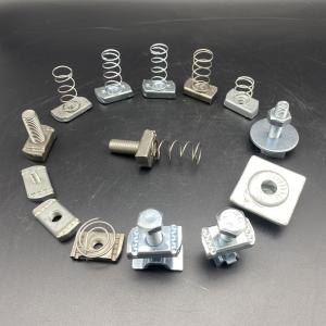 China Customized Size Electrical Zinc Unistrut Channel Spring Nuts wholesale