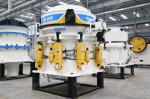 Metallurgy Iron Ore 220t/H Hydraulic Cone Rock Crusher