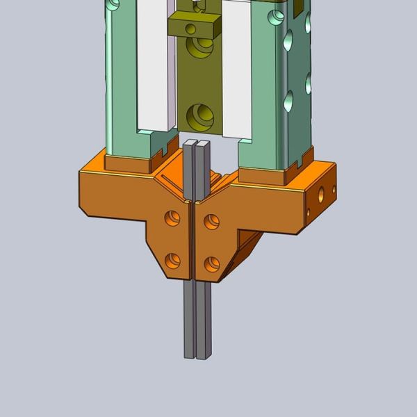 60mm Lithium Battery Raw Material , Square Copper Electrode Pin