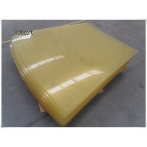 Wear Resistanc Polyurethane Rubber Sheet , Clear Polyurethane Plastic Sheet
