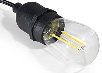 50000 H Working Lifetime Unique Design Led Christmas Light Outdoor Light String 120lm