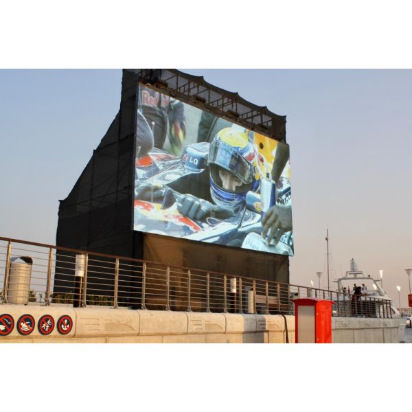 Large Outdoor LED Advertising Screens For Shopping Mall Digital P8 P10 Display