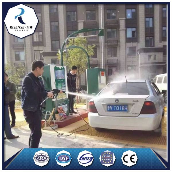 800x580x1750MM Self Service Car Wash System Extendable Operating Rod