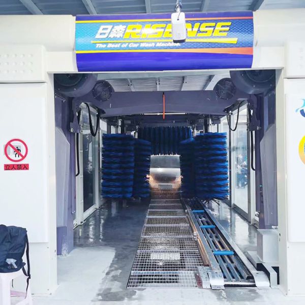 Customized Logo and Painting Fully Automatic Tunnel Car Wash Machine with Lower Prices
