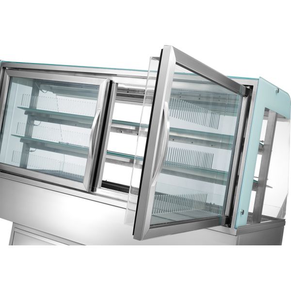 Multideck 800W Salad Display Refrigerator Commercial Use Multiscene