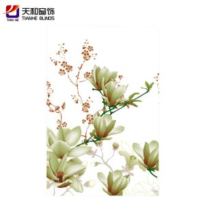 Tissue breathable zebra fabric rolling window curtain