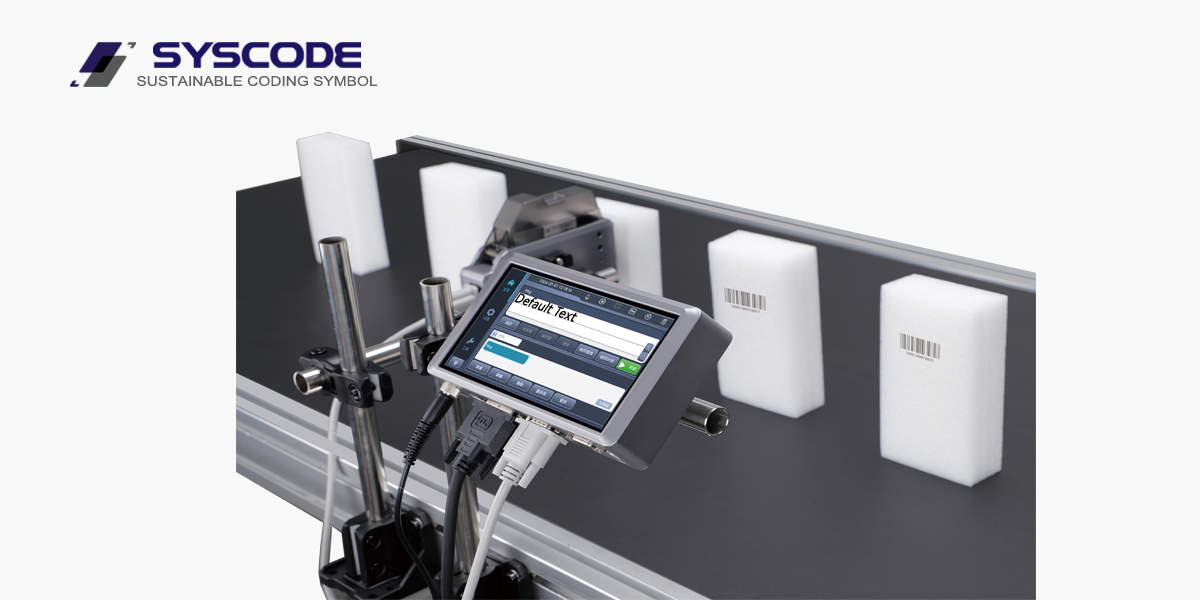 Food Packaging Industrial Thermal Inkjet Printer For Expiry Date Printing