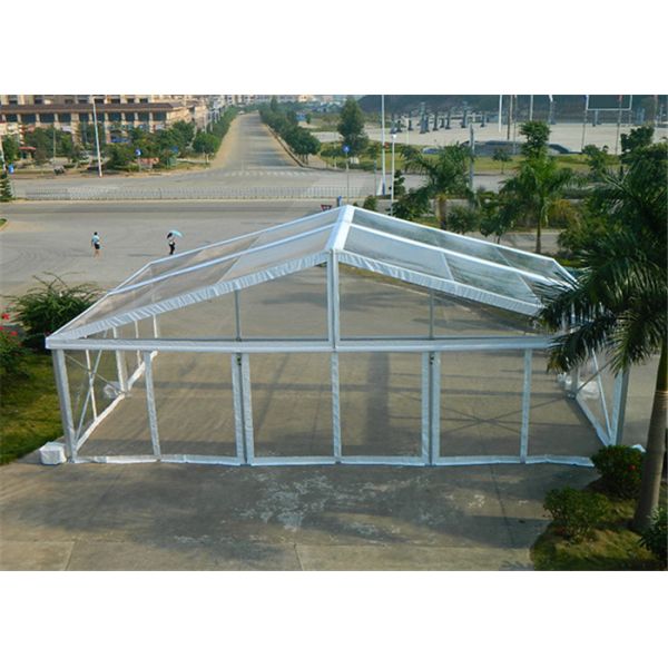 Waterproof Roof Fabric 15m By 30m Clear Canopy Tent For Wedding Party