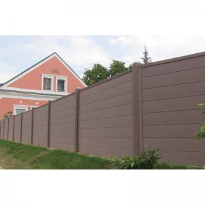 China CWF06 Waterproof WPC Fence Panel Boards Non Toxic Pollution 1800x1800mm wholesale