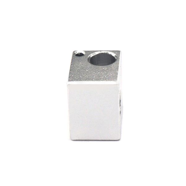 16*16*12mm Aluminum E3D V5 3D Printer Heater Block For Makerbot
