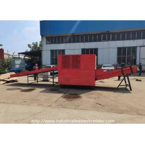 China Tree Bark 8000KG Waste Wood Shredder 8P Cutting Motor on sale