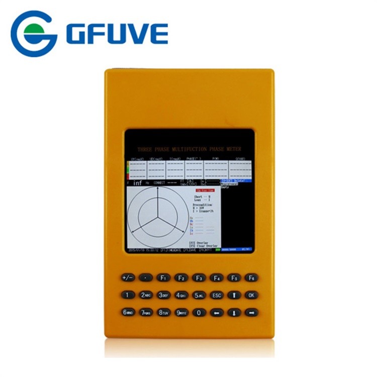 Three Phase Multifunction Digital Phase Angle Meter High Accuracy Electronic