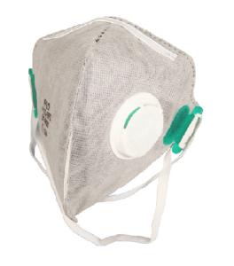 China 4 Layer Dust Face Mask Gray Color Non - Stimulating With Activated Carbon wholesale