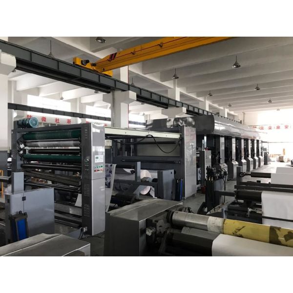 Water Based Ink Flexography Printer by Servo Control for Carton Preprint