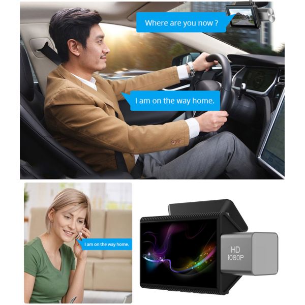 3inch IPS Touch 4G Car Motion Activated Dashcam Mini Car Camcorder LET Remote Monitoring