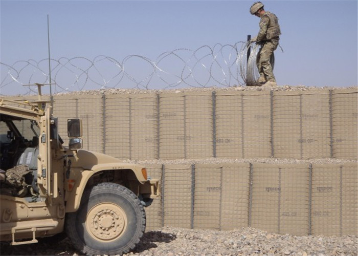 China Multi Function Hesco Defensive Barrier With CE / ISO 9000 Certificate wholesale