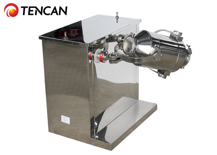 China Three Dimensional Powder Mixing Machine , 5 - 100L Powder Blender Machine wholesale