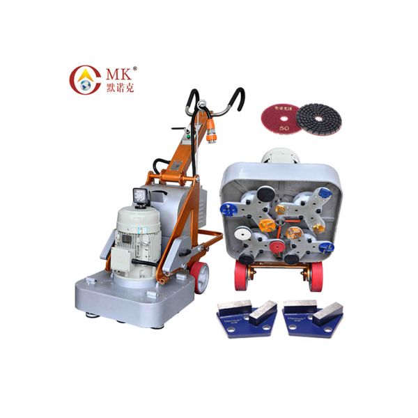 1500RPM 11KW 15HP Terrazzo Concrete Floor Grinder 30L Water Tank