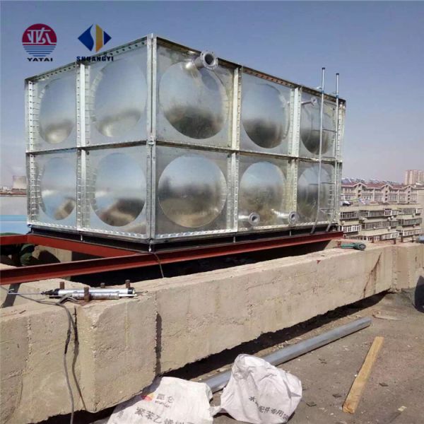 High Strength Corrosion Resistant Water Tank Made of Stainless Steel for Water Treatment
