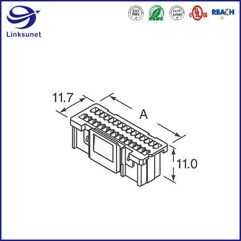 PHD 2.0mm Female Socket JST Terminal Connector for Automobile Wiring Harnes