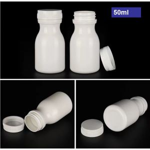 HDPE 1oz Prescription Pill Bottle 120ml Pharmacy Pill Bottles White