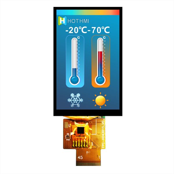 4.3 inch Capacitive Touch TFT LCD Display with ST7701 Controller