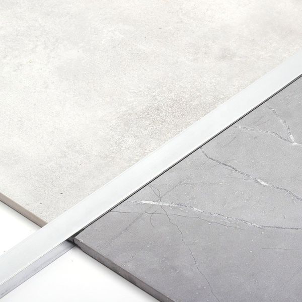 6mm Silver Wall Floor Plywood Aluminum Stainless Steel Transition Strip U Shaped