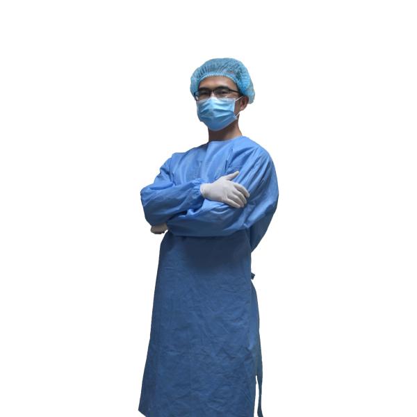 Quality CE Approved Non Sterile Level 2 Medical Isolation Gown for sale
