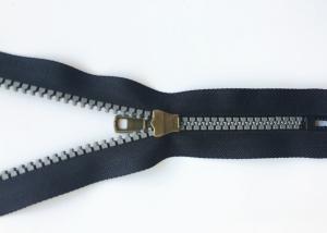 China Closed End Zipper Heavyweight Resin Sewing Notions Zippers Tools Metal Teeth wholesale