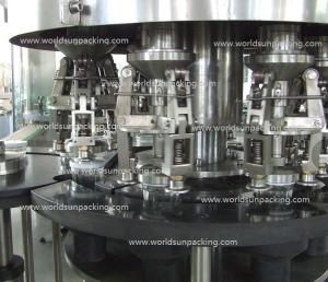 China 6000bph Automatic Capping Machine Rotary Glass Jar Cap Crimping Machine on sale