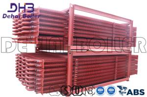China Industrial Biomass Boiler Finned Tube Economizer Painted Anti Corrosion wholesale
