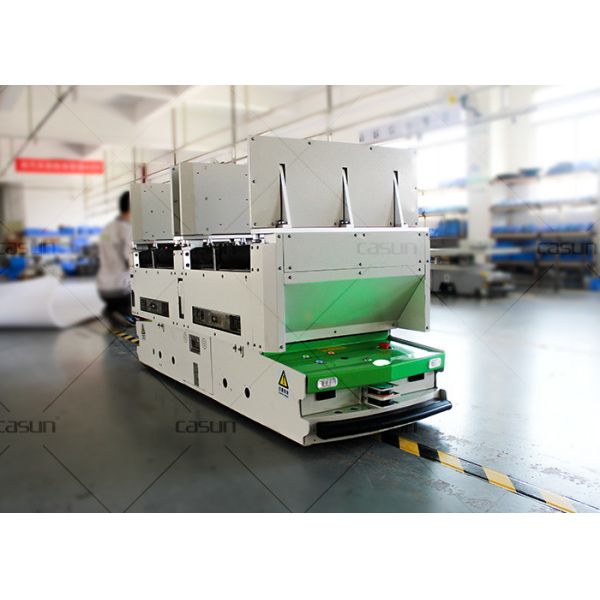 Customized Dimension Omni Directional Roller Conveyor AGV Vehicle Mobile Rail