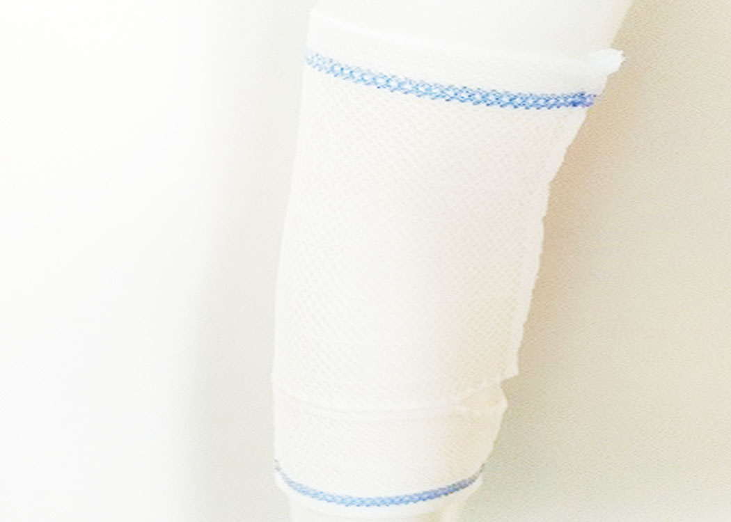 Stretchable Tubular Elastic Netting Sweat Absorption For Wound Dressing Covering