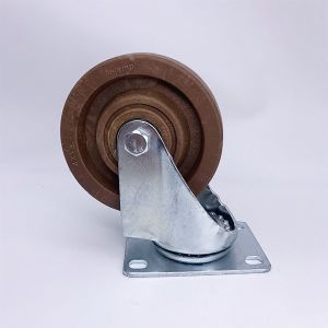 High Temp Swivel Castors Phenolic Wheel 100mm