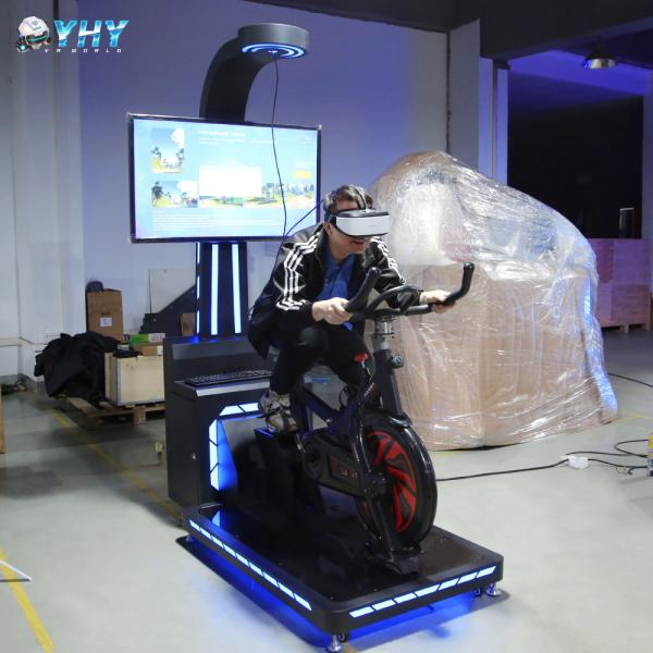 Quality 4  Games VR Racing Simulator Indoor Small Size Sport VR Bicycle Equipment for sale