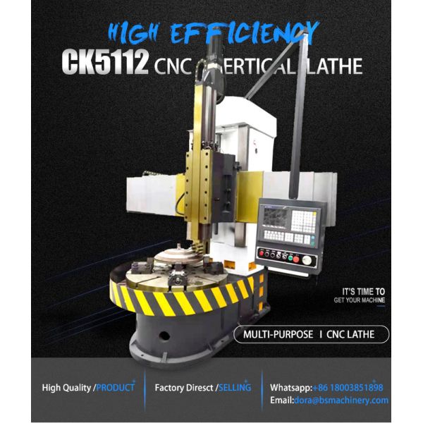 Vertical CNC Turning Machine Case Max Egypt Marketing cast Iron Metal Cutting