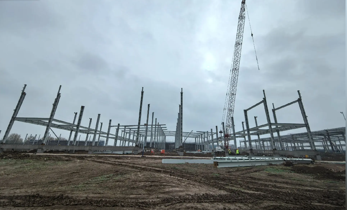 Light Steel Structure Warehouse Q235 Steel Construction Factory Building