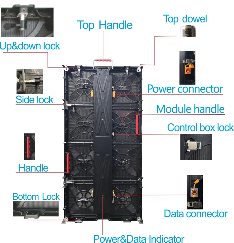 Ultra HD Stage LED Screen, Waterproof LED Video Wall Panel P3 P3.91 P4.81