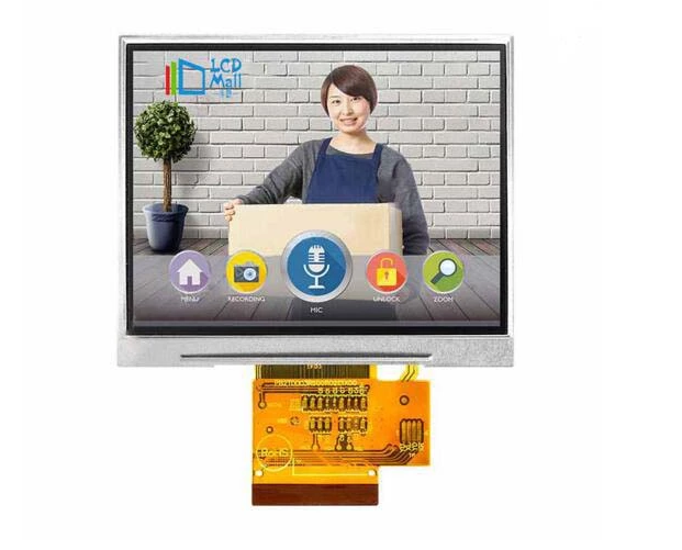 MCU SPI RGB Interface 16.7M Color 3.5 Inch TFT LCD Display