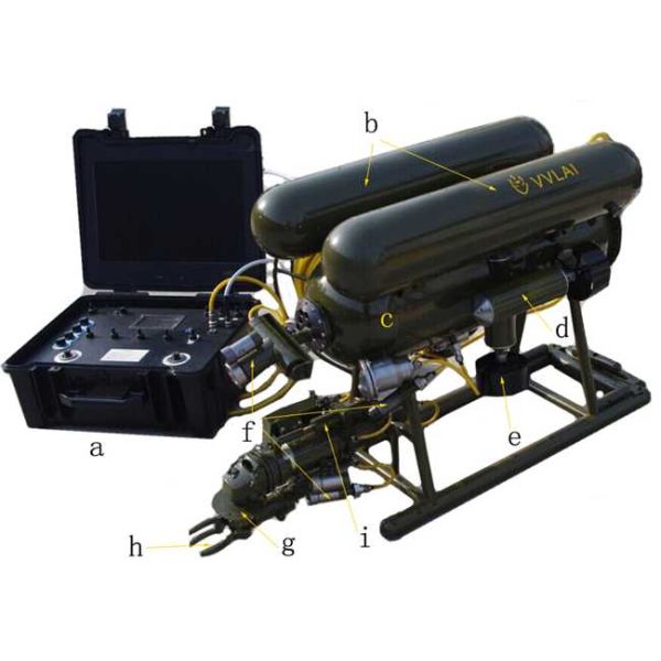 Underwater Electric Cutting ROV(VVL-XFQG-30A),Stainless Steel,Cutting Ropes,Aluminum Pipe,