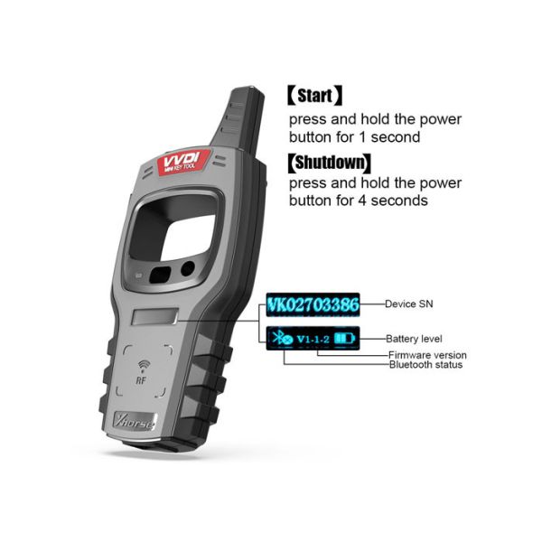 Xhorse VVDI Mini Key Tool 250g Remote Key Programmer for Universal Cars Applicable