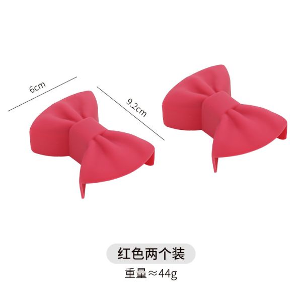 Farfalloni-Shaped Pot Holders For Kitchen Cookware Silicone Oven Grips Fun Kitchen Gadgets Mini Oven Mitts Pinch Mitts