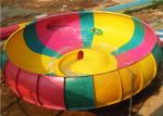 Super Space Bowl Custom Kids Slides Funny Amusement Park Equipment