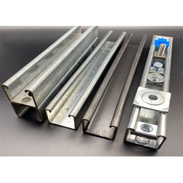 OEM Pre Galvanized Unistrut Strut C Channel HDG Q235 HVAC System