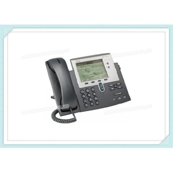 5 Inch Cisco IP Phone 7900 Unified CP-7942G High Resolution 4 Bit Grayscale Display