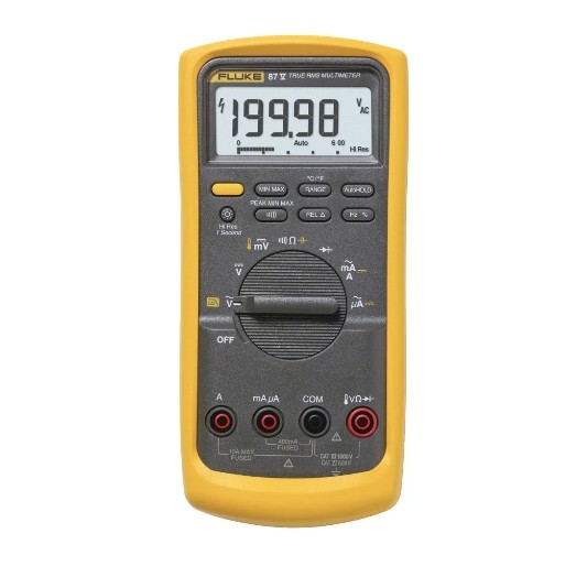 Fluke 87v True RMS Industrial Digital Multimeter and Lightweight –20°C to 55°C
