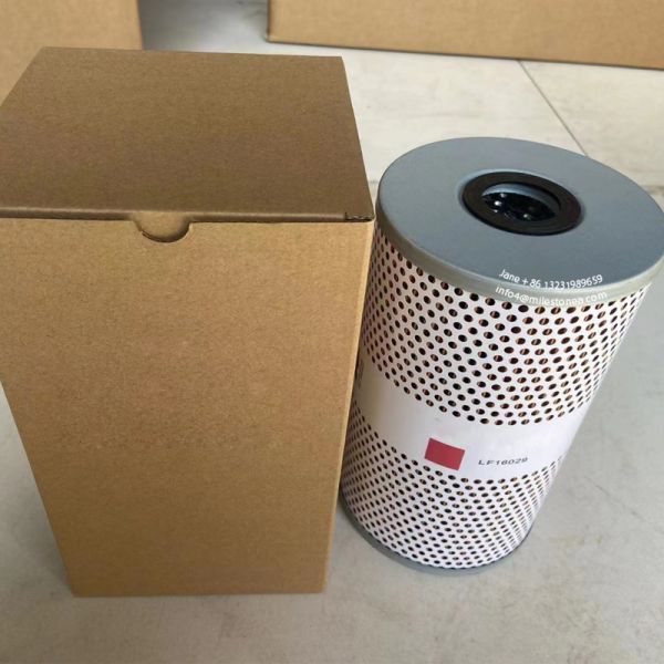 High quality new design fuel oil filter LF16029 stainless steel cover dust filter
