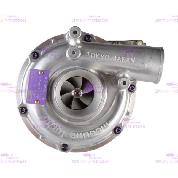 8-98030217-0 Diesel Engine Turbocharger Parts For ISUZU 4HK1 SH240-3